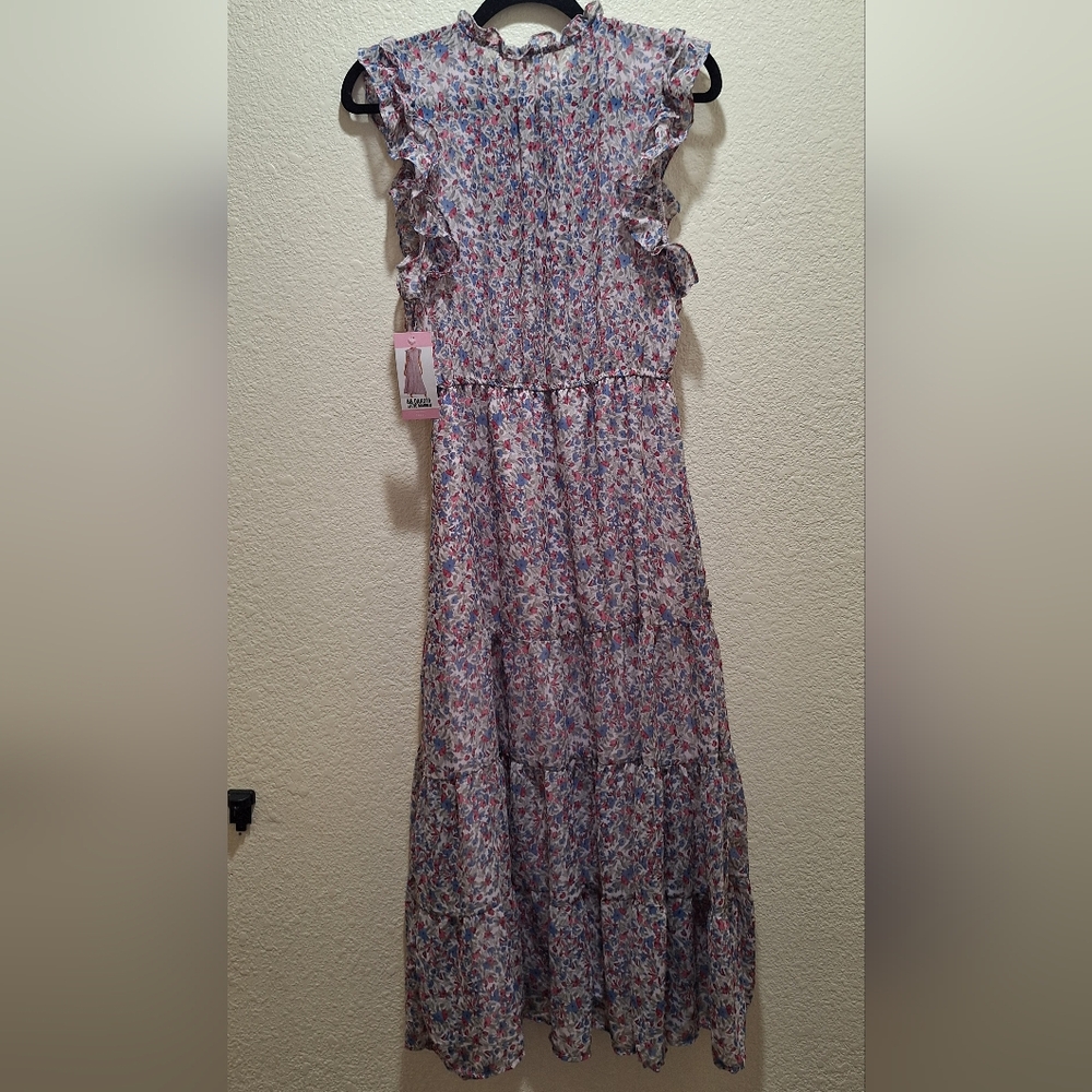 BB Dakota Floral Ruffled Maxi Sundress - Picture 2 of 5
